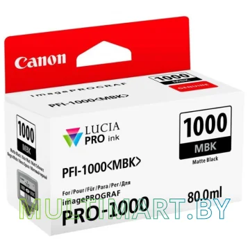 Картридж Canon PFI-1000 MBK картинка 2